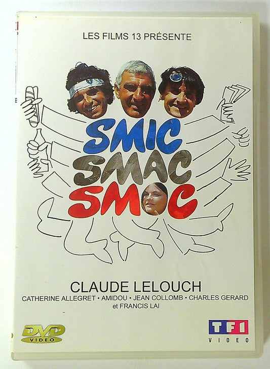 Dvd Smic Smac Smoc - Claude Lelouch - Tf1 Vidéo