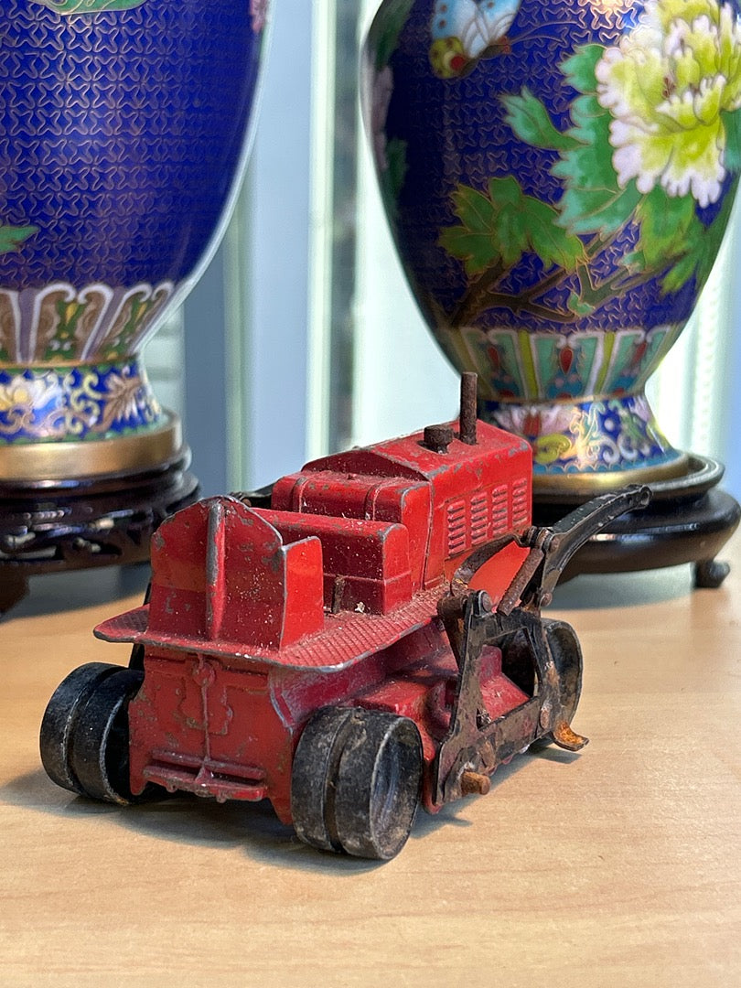 Tracteur miniature – Dart Mfg Co – Véhicules – Métal rouge vintage