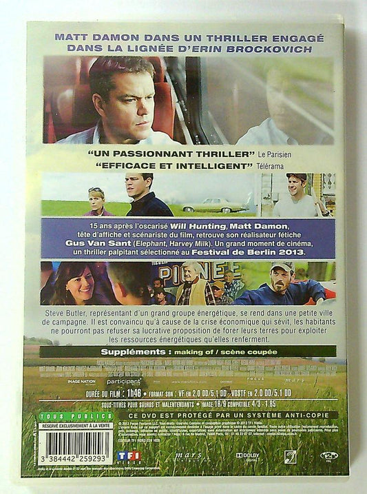 Dvd Promised Land avec Matt Damon