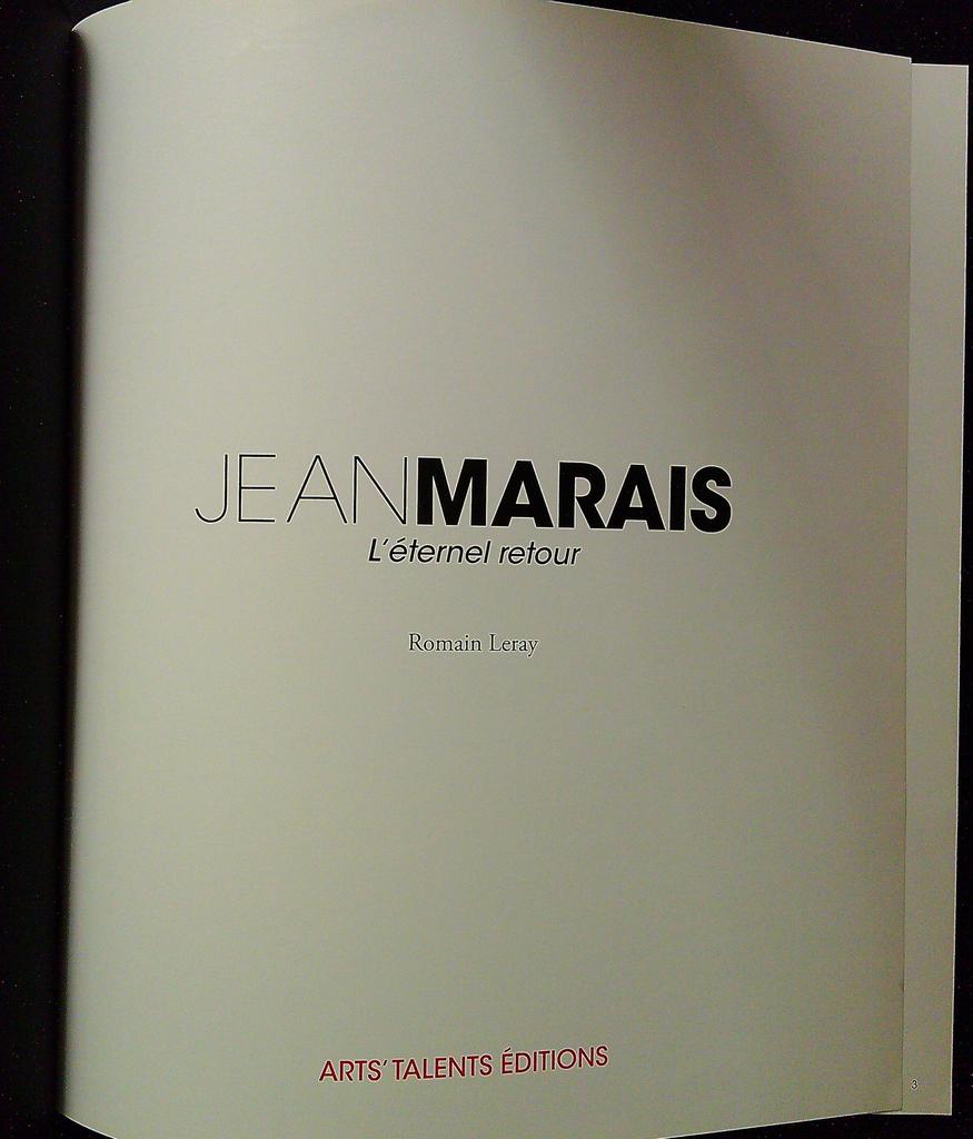 Livre – Jean Marais – Art & Cinéma – Biographie