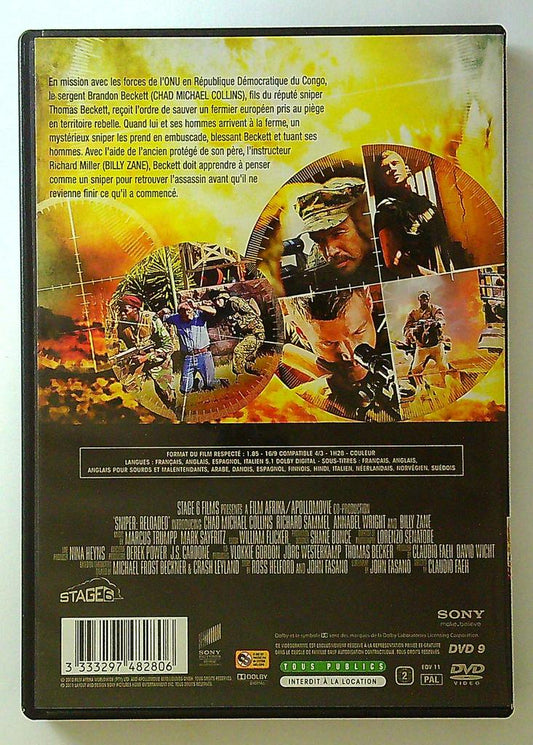 Dvd Sniper 4 Reloaded Film Action Billy Zane