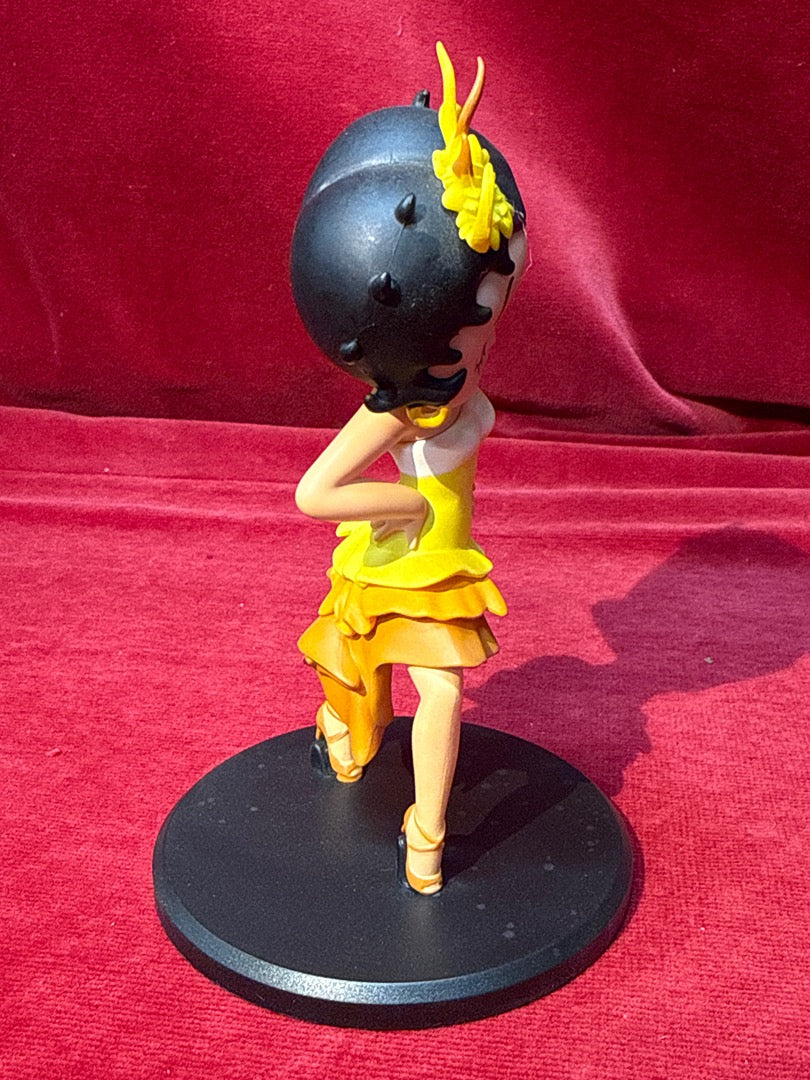 Figurine Betty Boop danseuse robe jaune Fleischer Studios