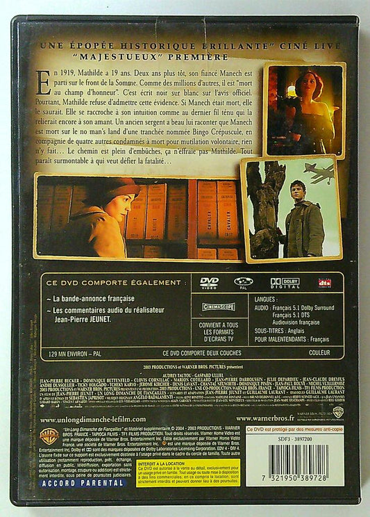 Dvd Un Long Dimanche de Fiançailles Jean-pierre Jeunet