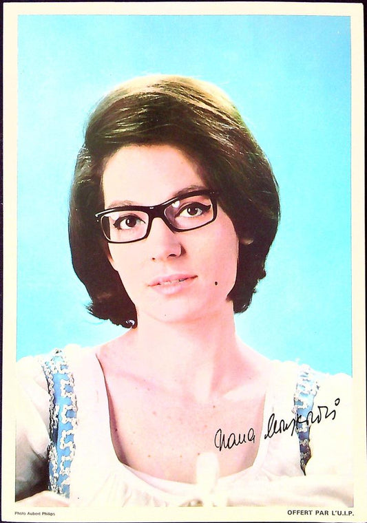 Photo Nana Mouskouri – Caltex – Memorabilia – Vintage