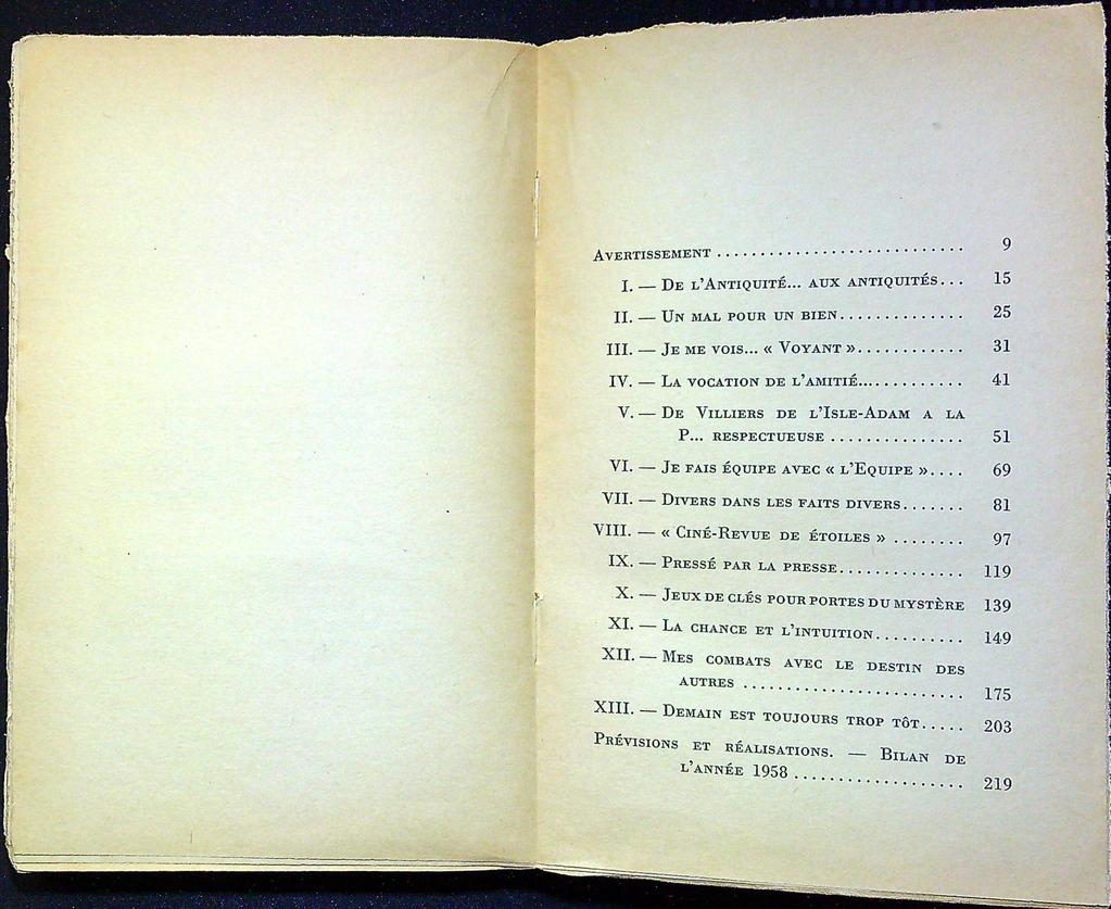 Livre – Comment je suis devenu voyant – Belline – 1959