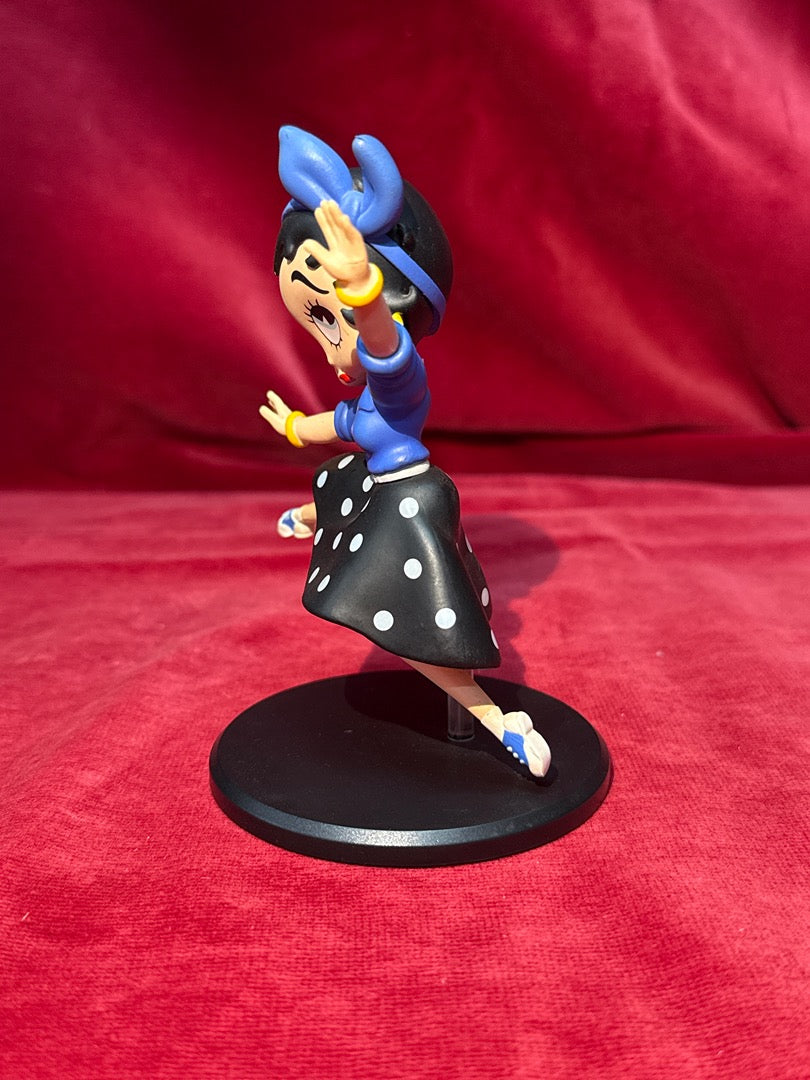 Figurine Betty Boop danseuse jupe à pois Fleischer Studios