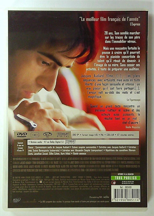 Dvd De battre mon cœur s'est arrêté - Jacques Audiard