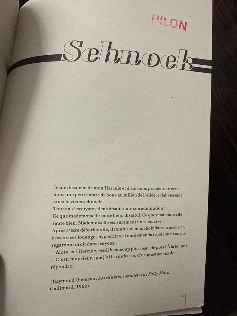 Livre Schnock N°12 – La Tengo – Non-fiction – Pierre Desproges
