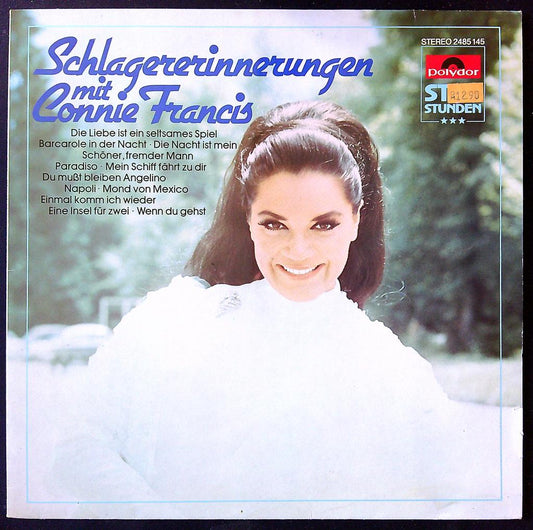 Vinyle 33t Polydor Connie Francis Schlagererinnerungen