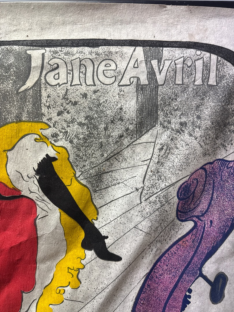 Poster en tissu Jane Avril – Toulouse Lautrec