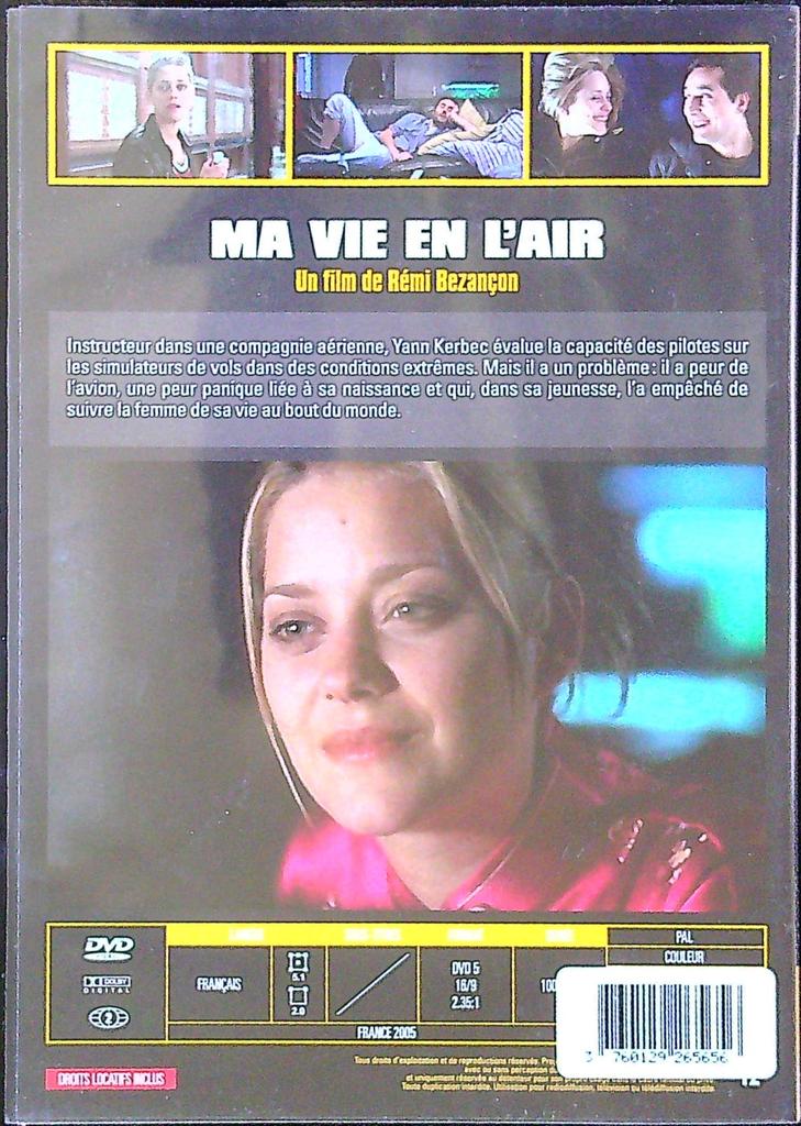 Dvd – Ma Vie en l'air – Vidéo – Comédie romantique