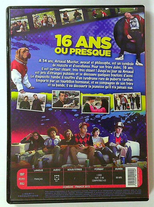 Dvd 16 ans ou presque Comédie Laurent Lafitte