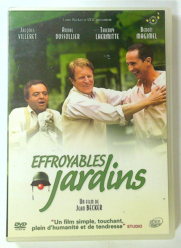 Dvd Effroyables Jardins Jean Becker Jacques Villeret