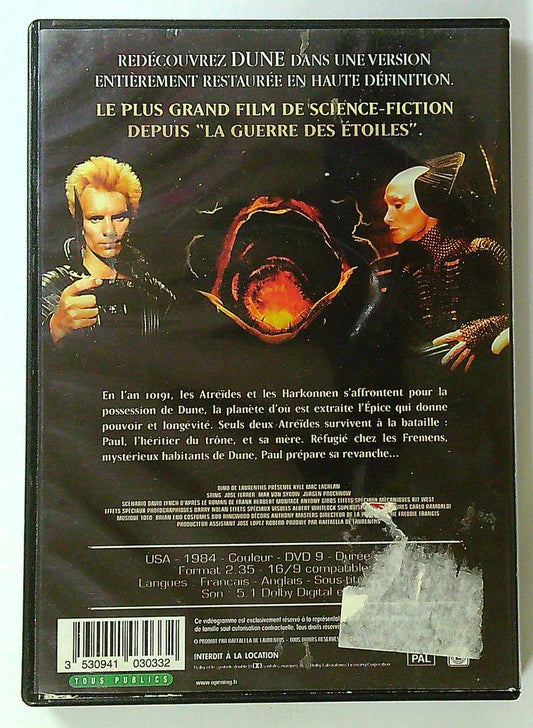 Dune dvd David Lynch Film Culte Science-fiction