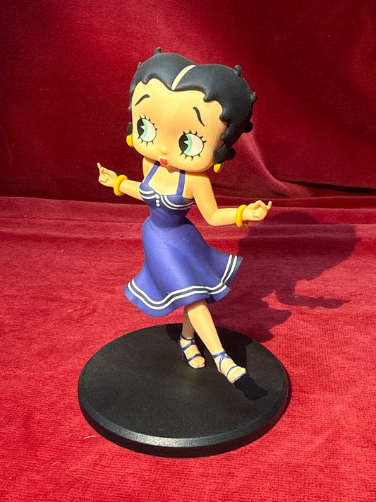 Figurine Betty Boop robe bleue Fleischer Studios