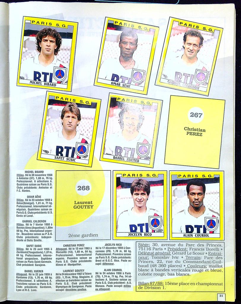 Album Panini Foot 89