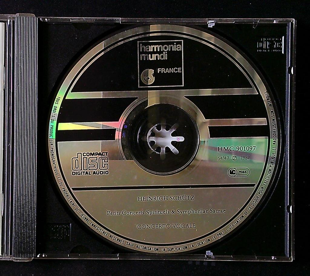 Cd – Heinrich Schütz : Petits Concerts – Musique – Harmonia Mundi