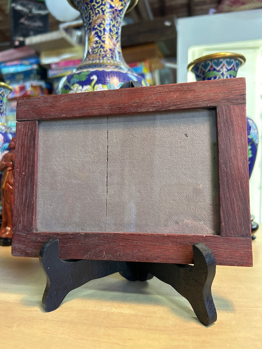 Cadre Presse photo – Vintage – Décoration – Bois exotique