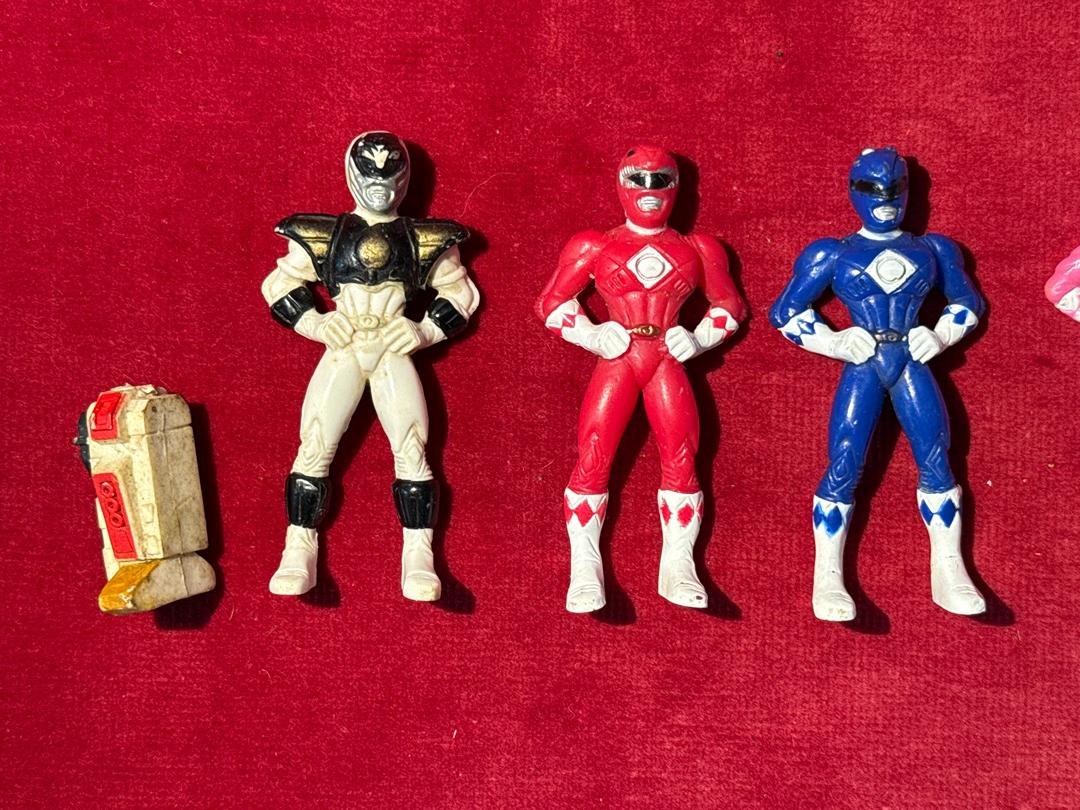 Lot figurines Power Rangers vintage Saban Bandai