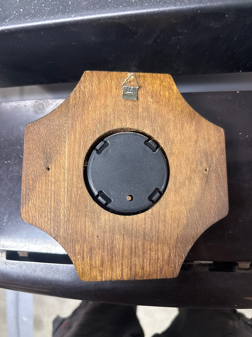 Baromètre thermomètre ancien – En bois