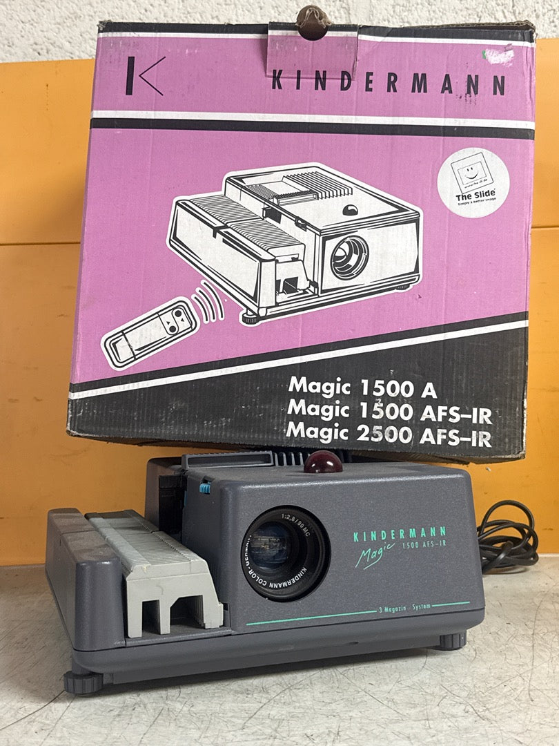 Projecteur de diapositives Kindermann Magic 1500 Afs-ir