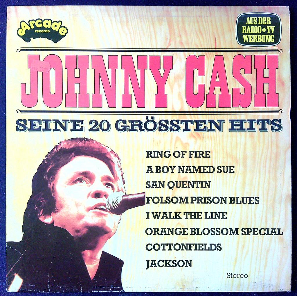 vinyle Johnny Cash Seine 20 Grössten Hits Arcade