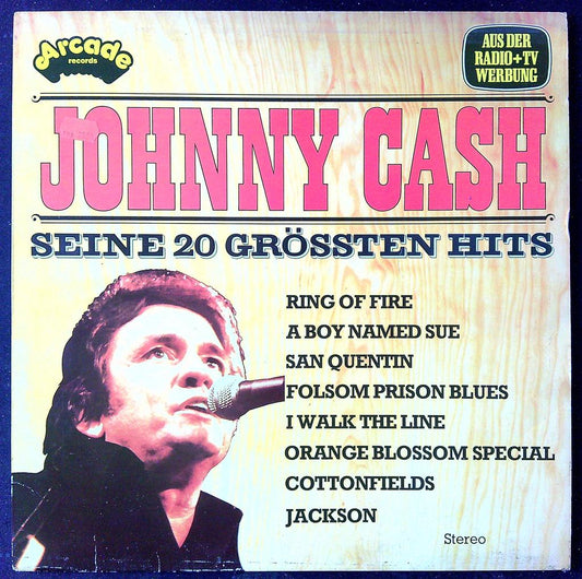 vinyle Johnny Cash Seine 20 Grössten Hits Arcade