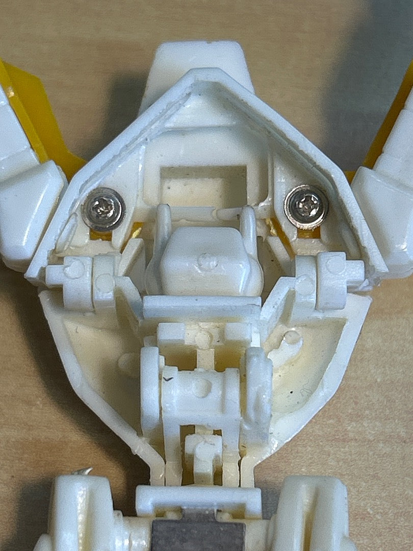 Figurine robot transformable vintage Macross Bandai