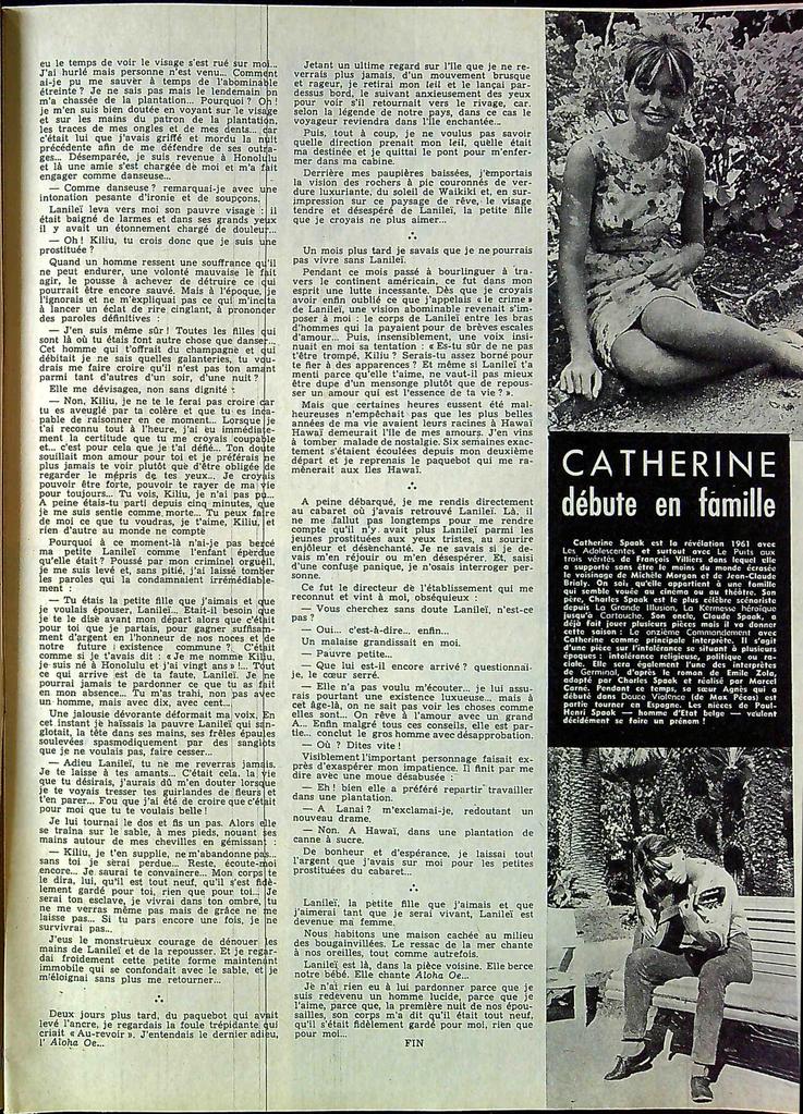 Magazine Festival N° 641 – Cinéma – Yvonne Furneaux Vintage