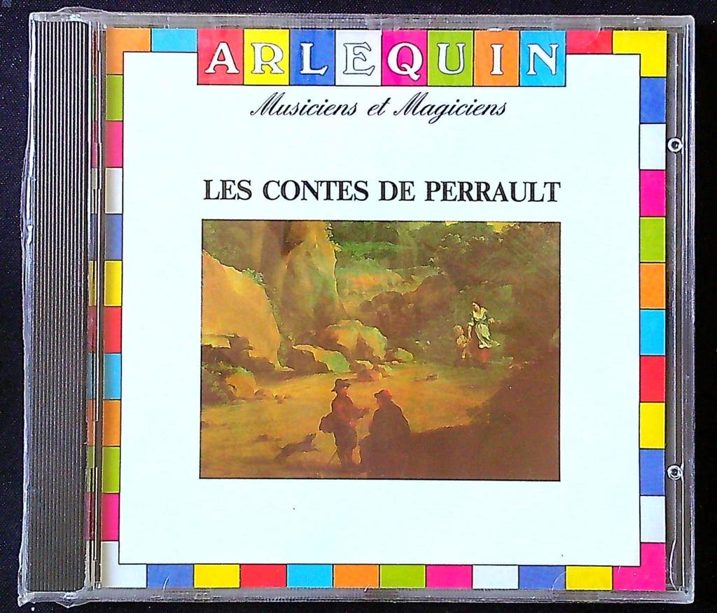 Cd – Arlequin Contes de Perrault – Musique – Audio enfant