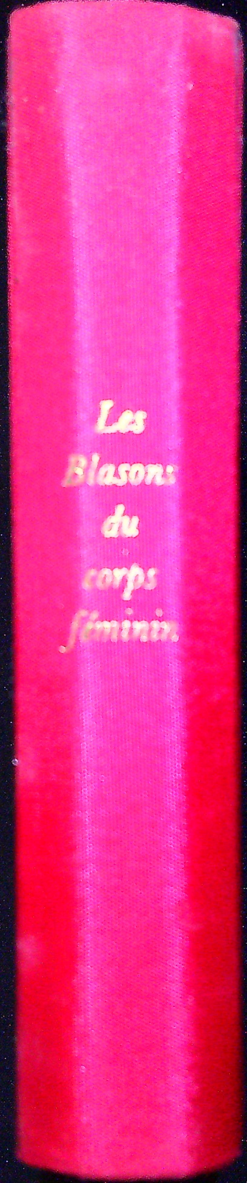 Livre – Les Blasons du corps féminin – Littérature – Poésie