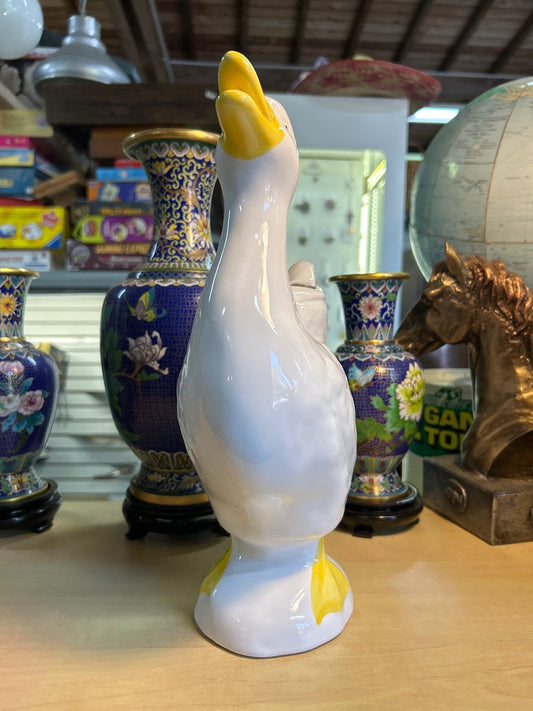 Pichet Barbotine canard céramique