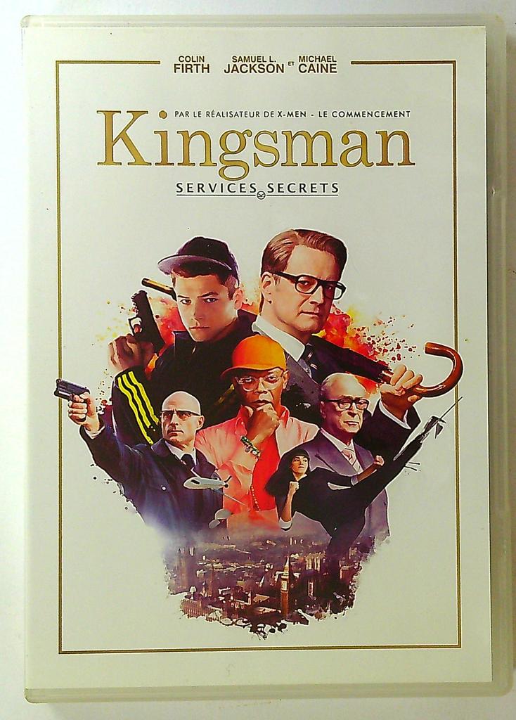 Dvd Kingsman Services Secrets