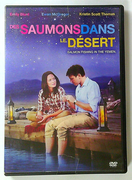 Dvd Des Saumons dans le désert Emily Blunt Mcgregor