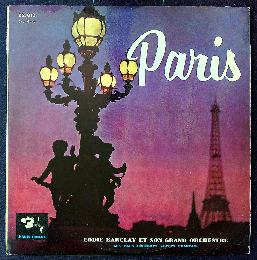 Vinyle – Eddie Barclay Paris – Musique – Édition Vintage