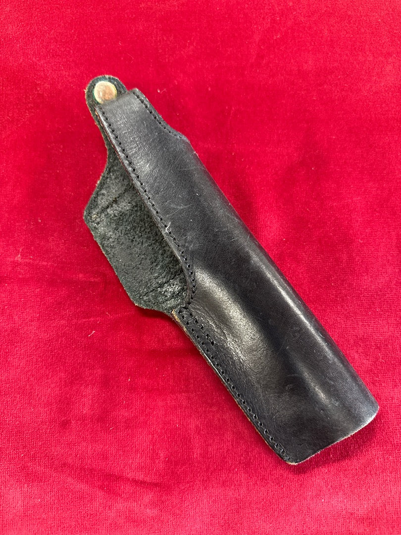 Étui – Holster en cuir noir