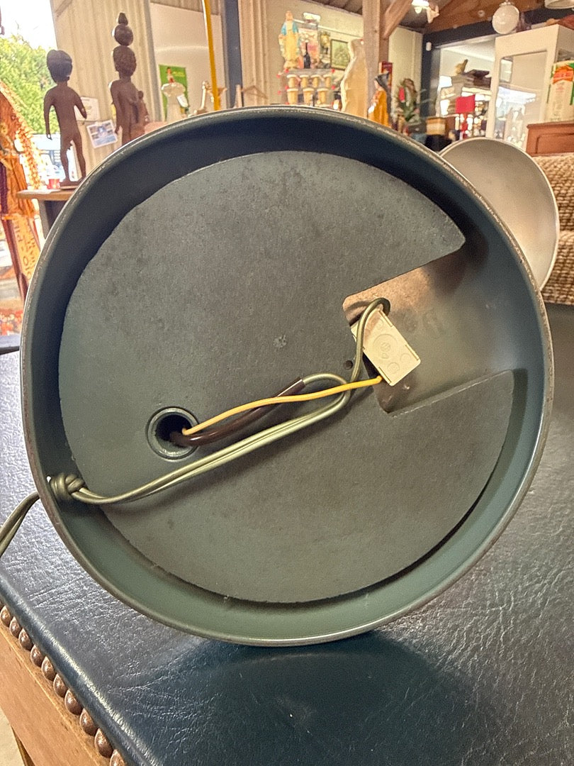Lampe de bureau vintage – Lampe articulée en métal vert Jumo