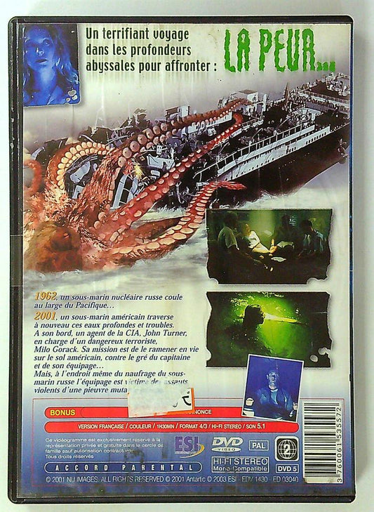 Dvd Octopus surgi des profondeurs horreur