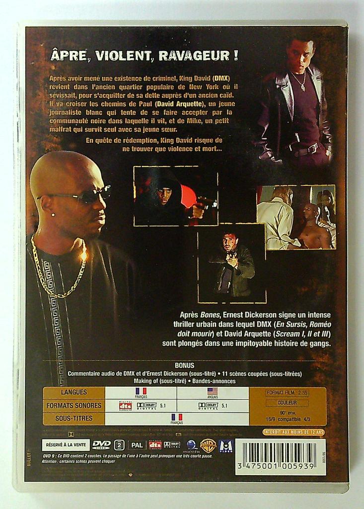dvd Never Die Alone - Dmx Michael Ealy - Thriller