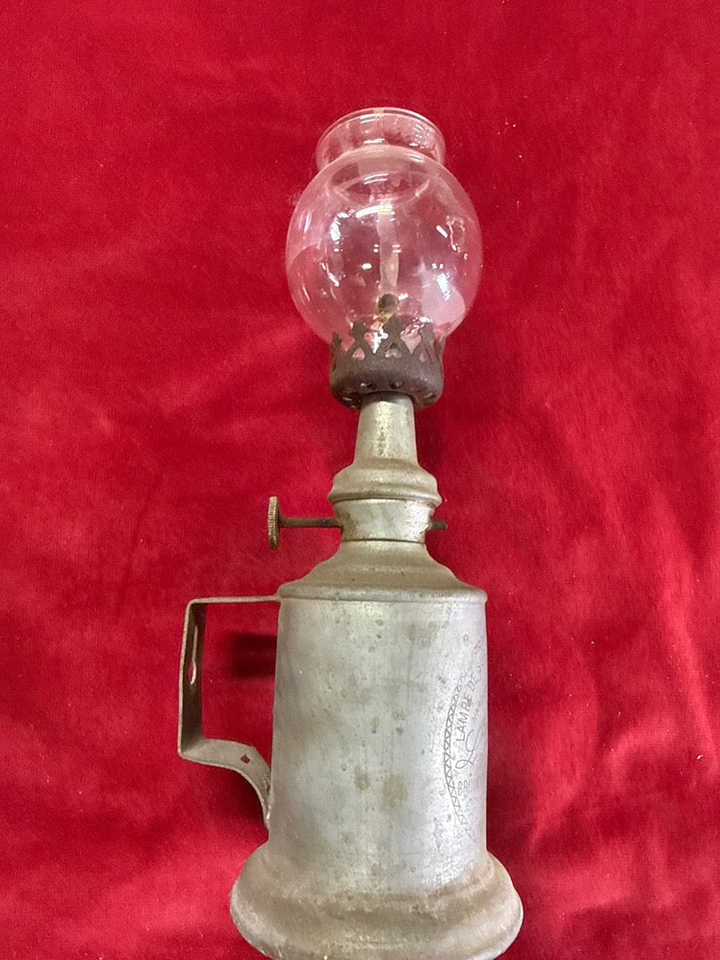 Lampe de table – L'hirondelle – Luminaire – Ancienne essence minérale