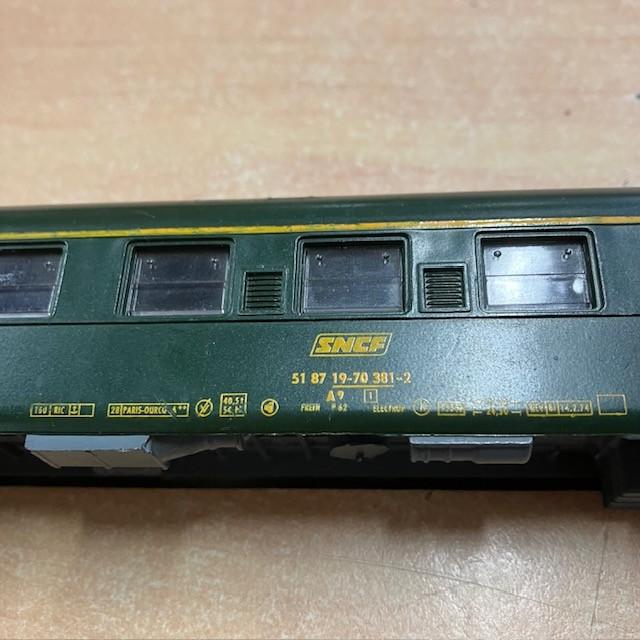 Wagon Voyageur Jouef Marchandises, Marquage Sncf 518719703812