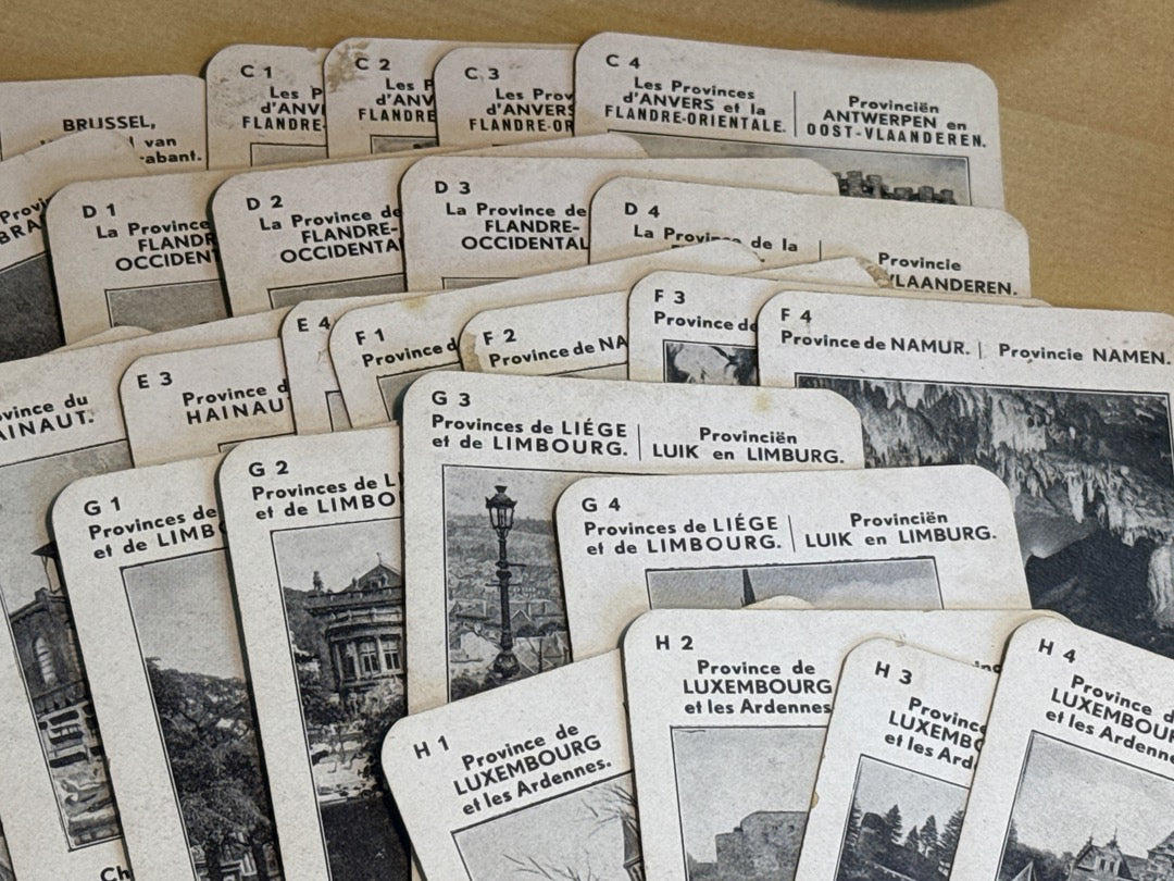 Jeu De Cartes – Jeux Spear – Jouet – Le Tour Du Monde Vintage 7 familles