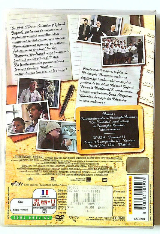 Dvd Les Choristes Film Christophe Barratier