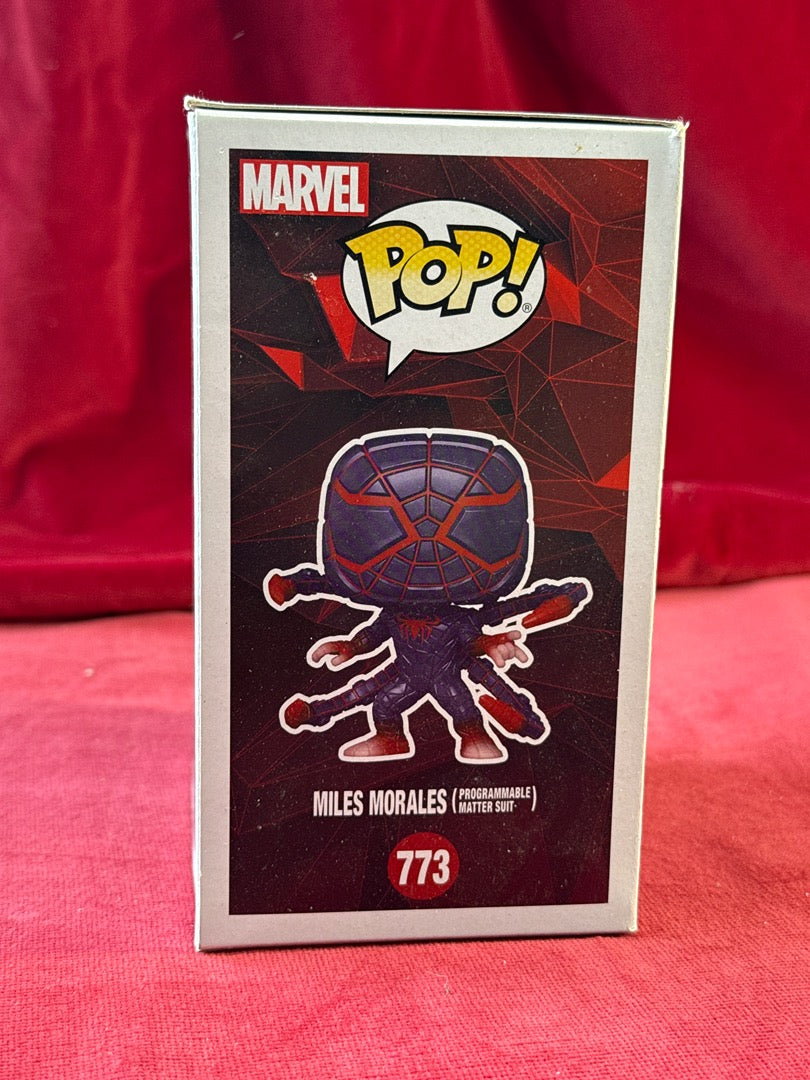 Figurine Pop Miles Morales Programmable Matter Suit Funko 773