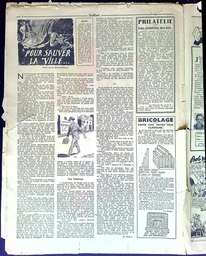 Journal Vaillant – N° 77 - 1946 – Livre illustré ancien