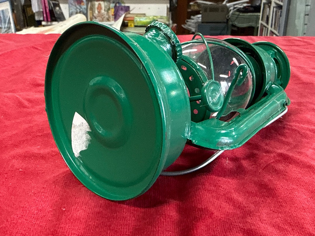 Lanterne tempête – Hk-103 – Luminaire – Vintage métal vert