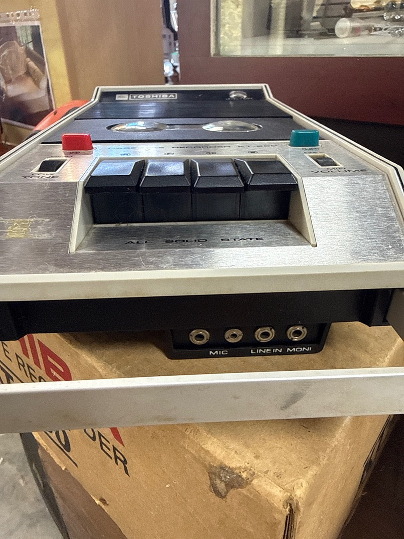 Magnétophone à cassette – Toshiba Kt-290 – Hi-fi – Vintage en boîte
