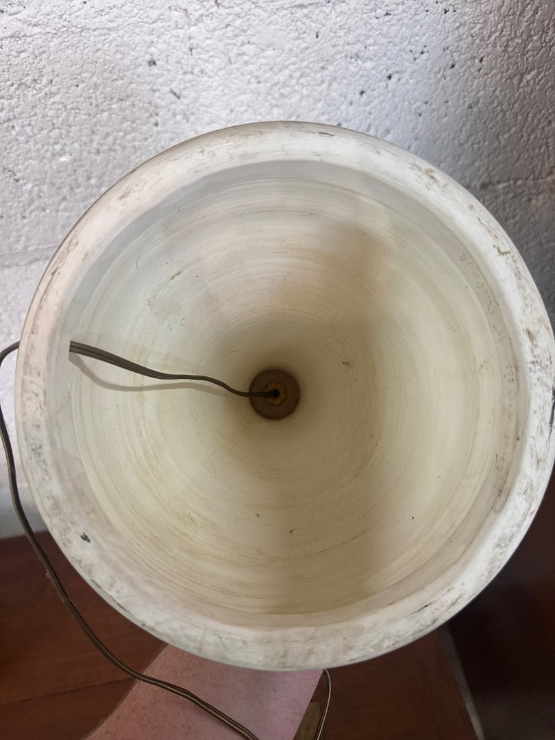 Lampe céramique K Balogh – Poterie vintage