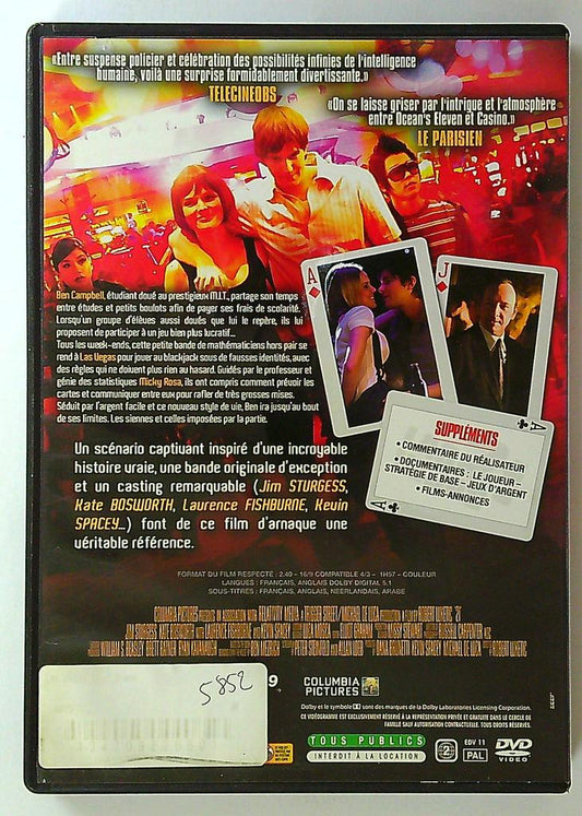 Dvd Las Vegas 21 avec Kevin Spacey