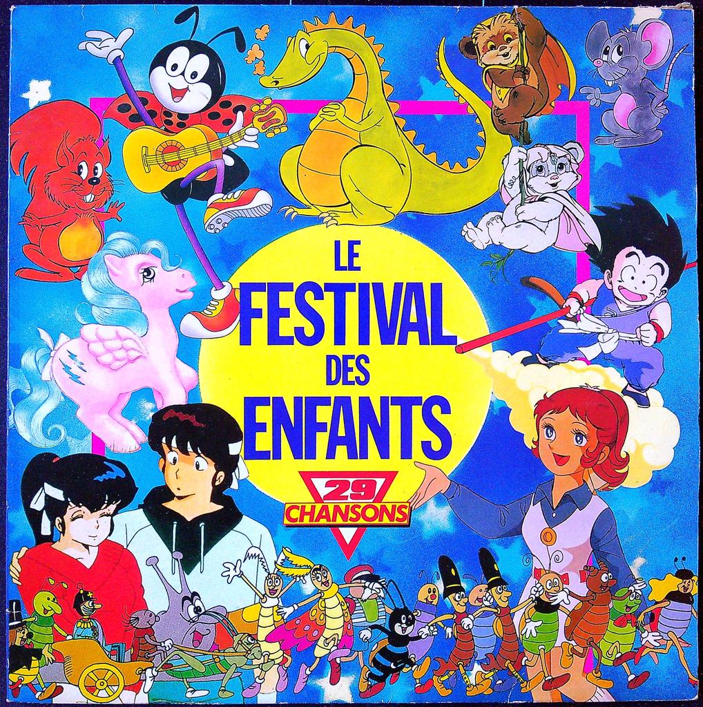 Vinyle double Le Festival Des Enfants Sfc 1989